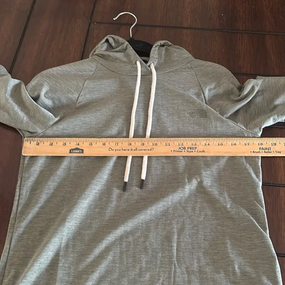 THE NORTH FACE • Thyme Heather Westbrae Knit Pullover Hoodie Size Small - Picture 9 of 11